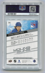 2020-21 Upper Deck #243 Vitali Kravtsov PSA 10 (Rookie) | Eastridge Sports Cards