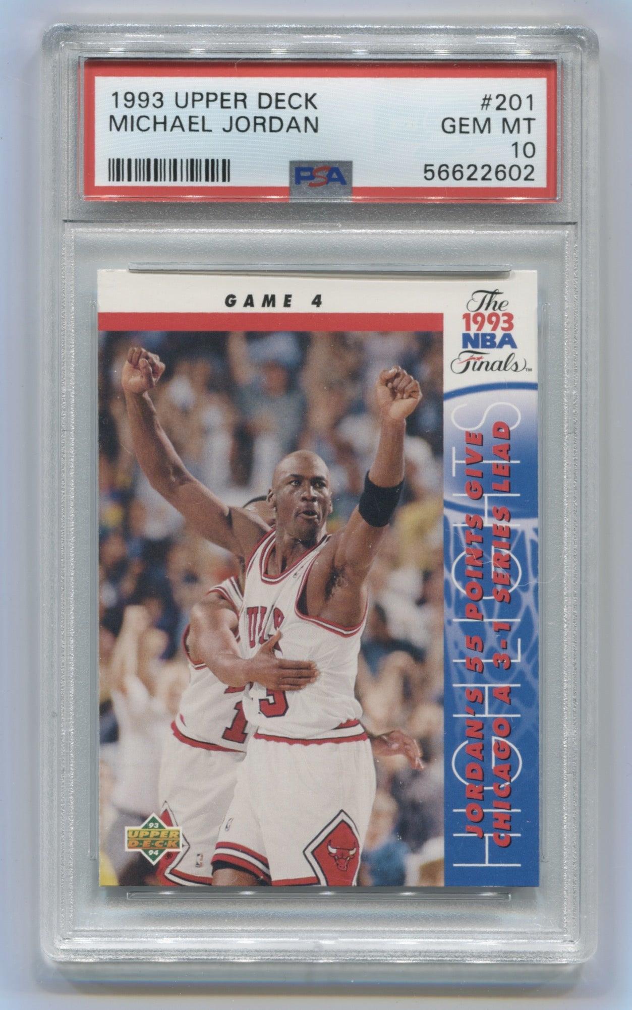 1993-94 Upper Deck #201 Michael Jordan PSA 10 | Eastridge Sports Cards