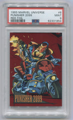 1993 Marvel Universe IV Red Foil #6 Punisher 2099 PSA 9 | Eastridge Sports Cards
