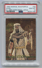1993 Marvel Masterpieces Spectra Etch #S8 Xi'an PSA 10 | Eastridge Sports Cards