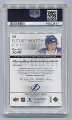2016-17 SP Authentic #160 Brayden Point #645/999 PSA 10 (Rookie) | Eastridge Sports Cards