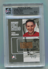 2007-08 ITG Ultimate Memorabilia 8th Edition Net Wins Silver Terry Sawchuk #24/24 | Eastridge Sports Cards