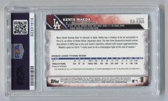 2016 Topps Chrome Rookie Autographs #RAKMA Kenta Maeda PSA 10 (Rookie) | Eastridge Sports Cards