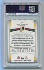 2012 Topps Platinum Xfractors #104 Kirk Cousins PSA 9 (Rookie) | Eastridge Sports Cards