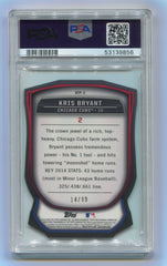 2015 Bowman Chrome Bowman Scouts Top 100 #BTP2 Kris Bryant PSA 10 | Eastridge Sports Cards