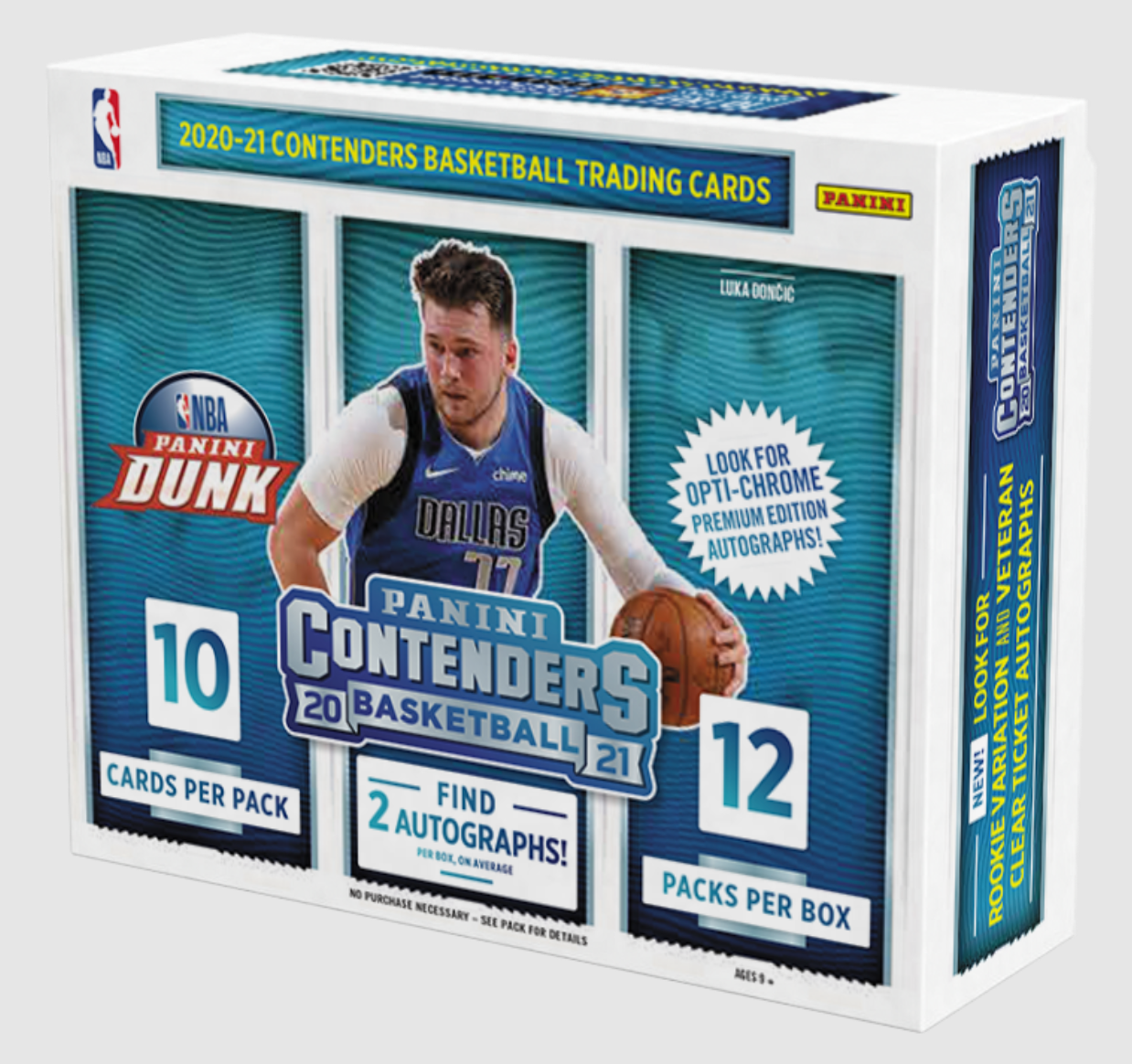 2020-21 Panini Contenders Basketball Hobby Box | Eastridge Sports Cards