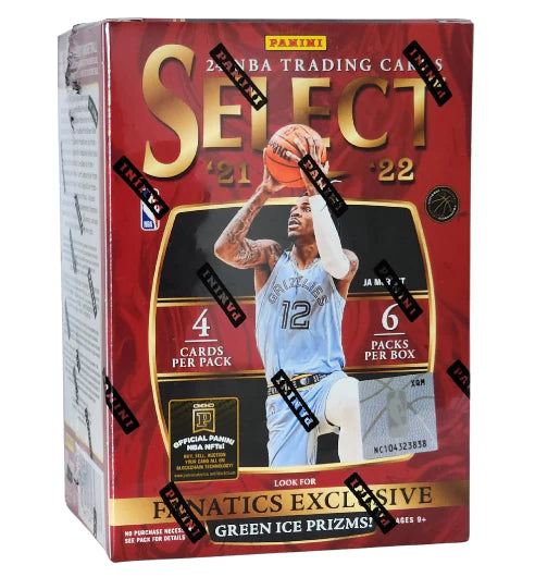 2021-22 Panini Select Basketball Blaster Box (Green Ice Prizms)