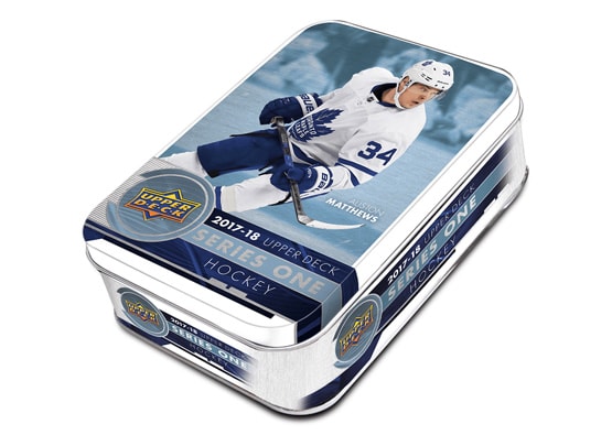 2017-18 Upper Deck Series 1 Hockey Retail Tin | Eastridge Sports Cards