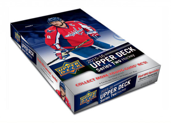 2015-16 Upper Deck Series 2 Hockey Hobby Box | Eastridge Sports Cards