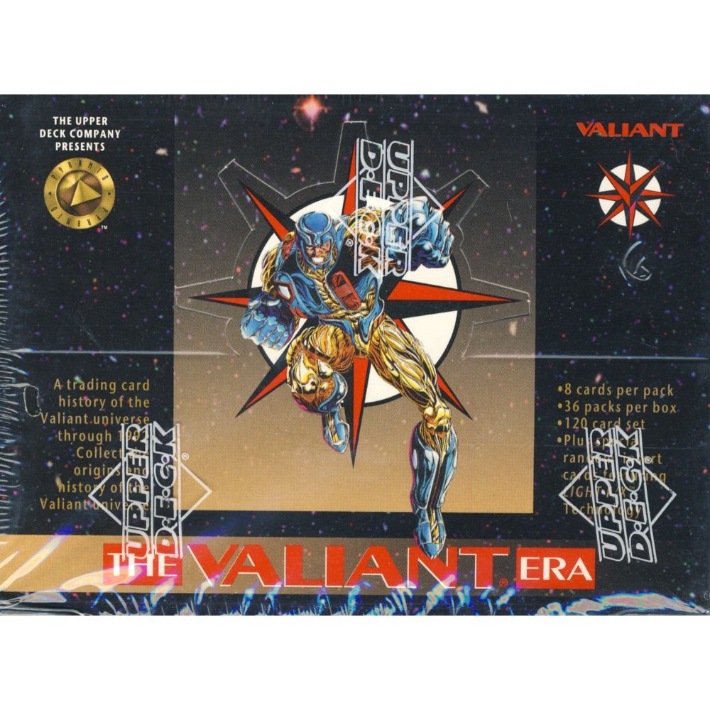 1993 Upper Deck The Valiant Era Trading Cards Box