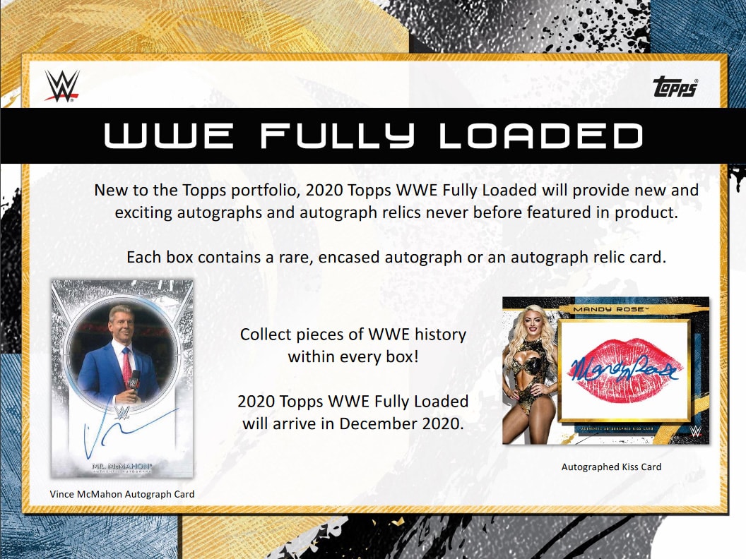 2020 Topps WWE Fully Loaded Hobby Box