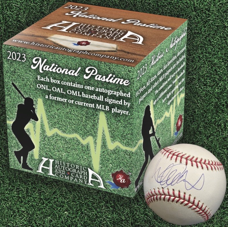 2023 National Pastime Historic Autographed Mystery Baseball | Eastridge Sports Cards