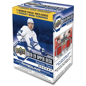 2019-20 Upper Deck Series 2 Hockey Retail Blaster