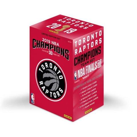 2019 Panini Toronto Raptors Championship Set