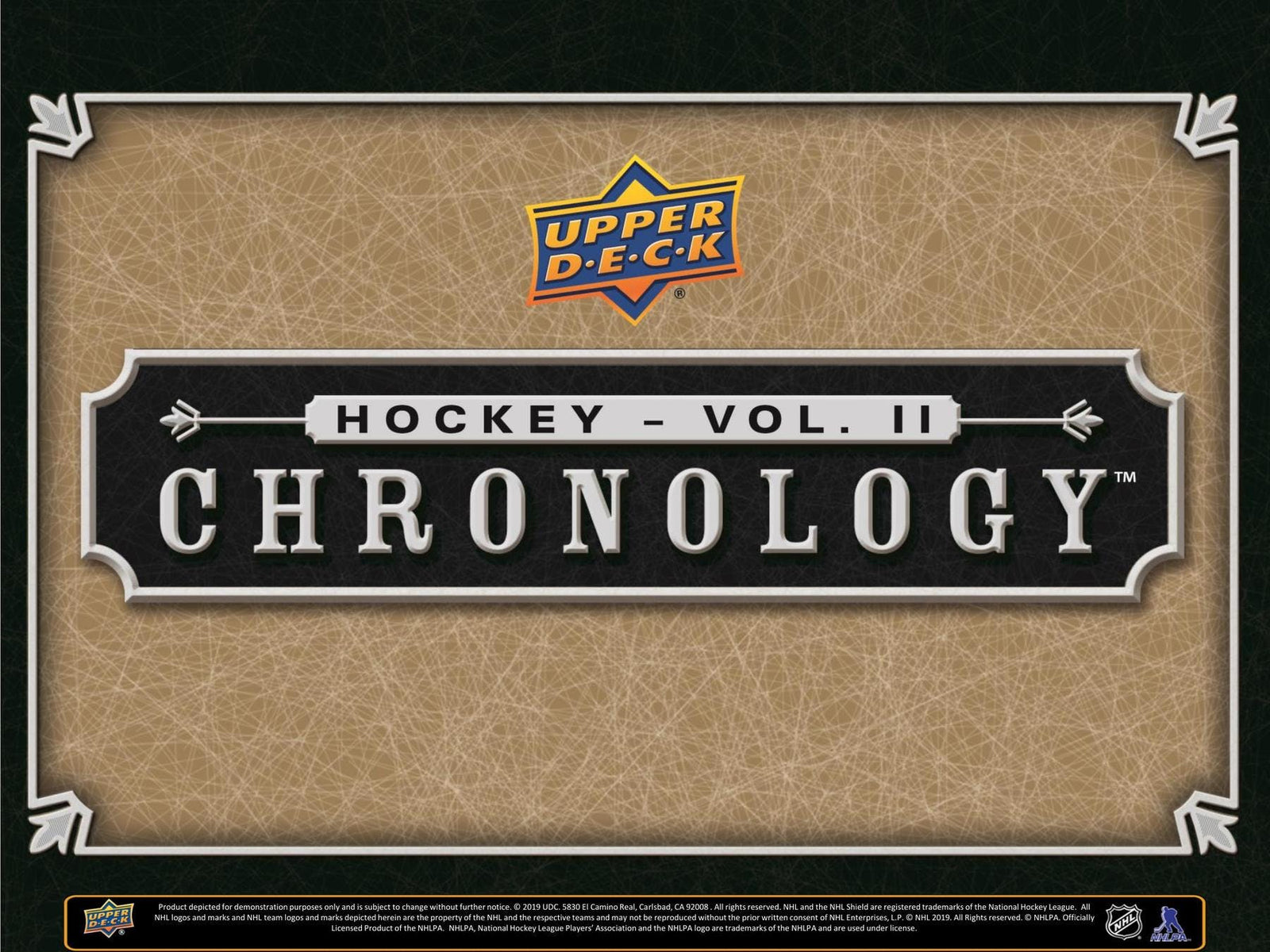 2019-20 Upper Deck Chronology Hobby Case Inner (8 boxes)
