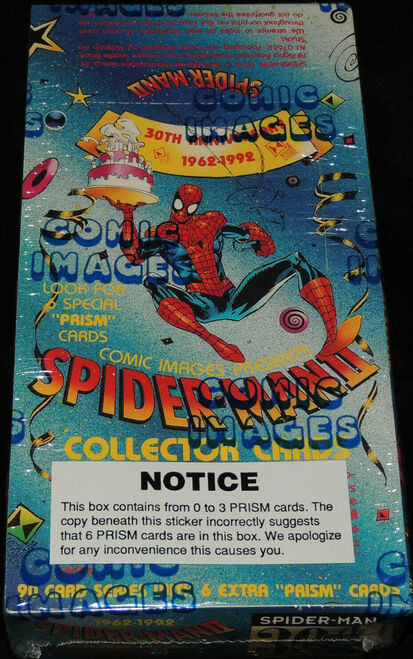 1992 Comic Images Spider-Man 2 30th Anniversary Hobby Box