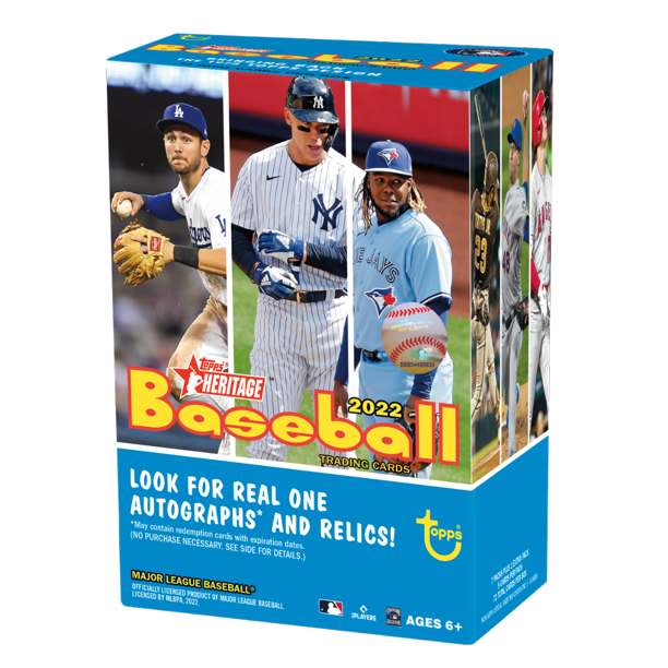 2022 Topps Heritage Baseball Blaster Box (1973 Venezuela Stamps)