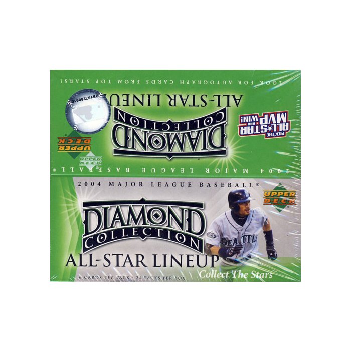 2004 Upper Deck Diamond Collection All-Star Lineup Baseball Retail Box | Eastridge Sports Cards