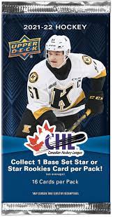 2021-22 Upper Deck CHL Hockey Hobby Pack | Eastridge Sports Cards