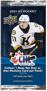 2021-22 Upper Deck CHL Hockey Hobby Pack