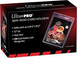 Ultra Pro Semi-Rigid Card Holders (I) 200ct | Eastridge Sports Cards