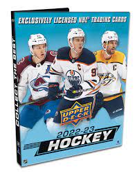 2022-23 Upper Deck Series 1 Starter Binder Set