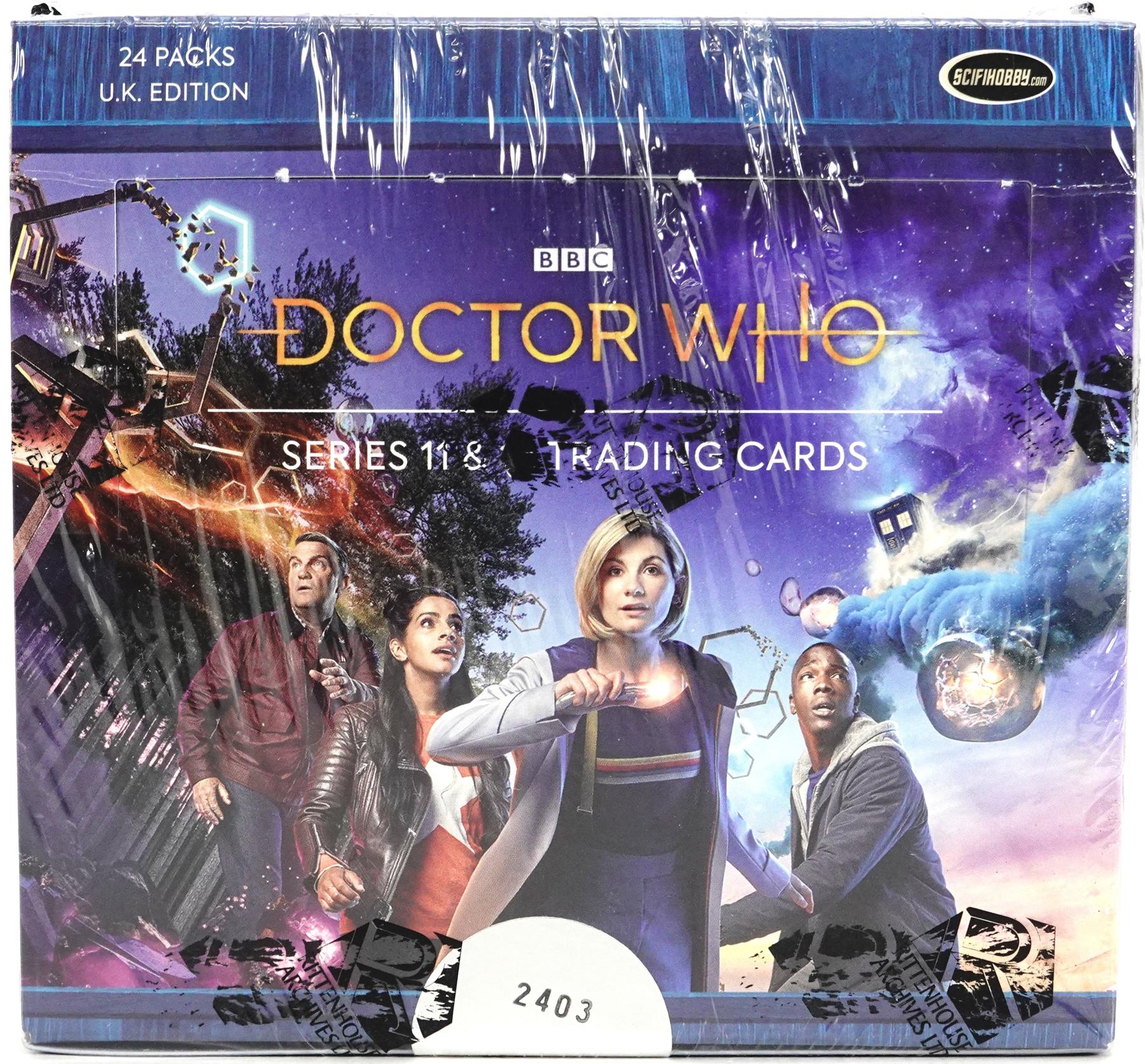 2022 Rittenhouse Doctor Who Series 11 & 12 Hobby Box (U.K. Edition) | Eastridge Sports Cards