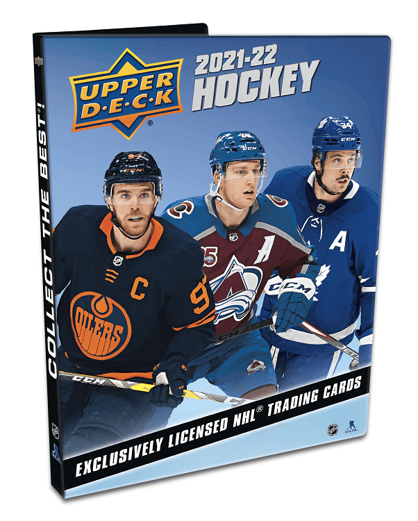 2021-22 Upper Deck Series 1 Hockey Starter Binder Set