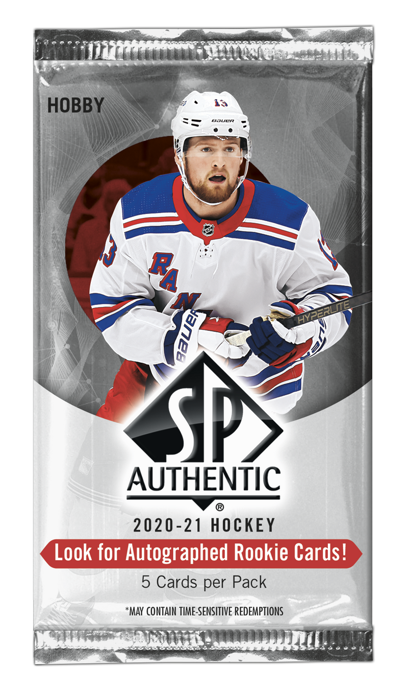 2020-21 Upper Deck SP Authentic Hockey Hobby Pack | Eastridge Sports Cards