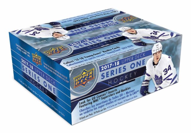 2017-18 Upper Deck Series 1 Hockey Retail Box | Eastridge Sports Cards