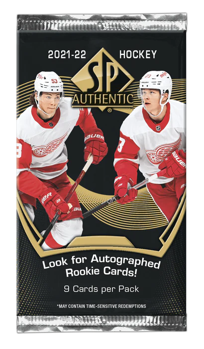 2021-22 Upper Deck SP Authentic Hockey Hobby Pack | Eastridge Sports Cards