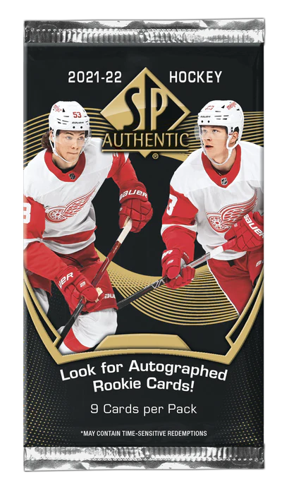 2021-22 Upper Deck SP Authentic Hockey Hobby Pack