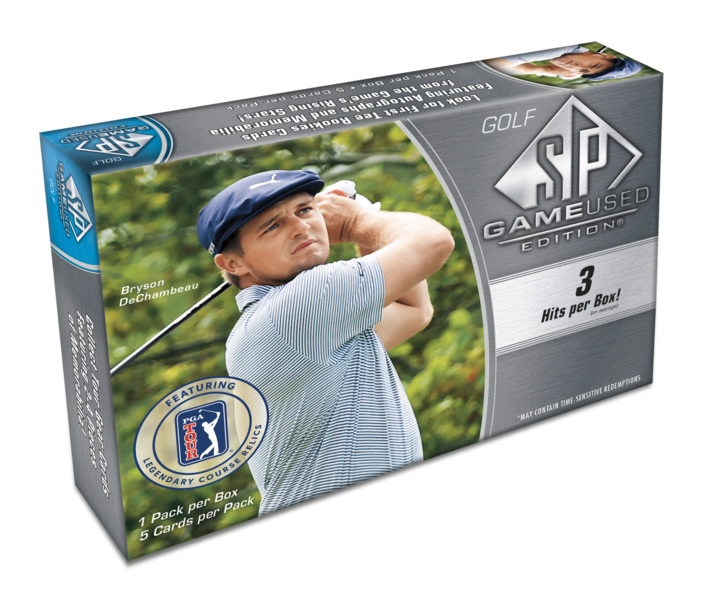 2021 Upper Deck SP Game Used Golf Hobby Box Eastridge Sports Cards
