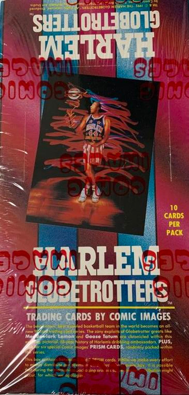 1992 Comic Images Harlem Globetrotters Box (Box Damage) | Eastridge Sports Cards