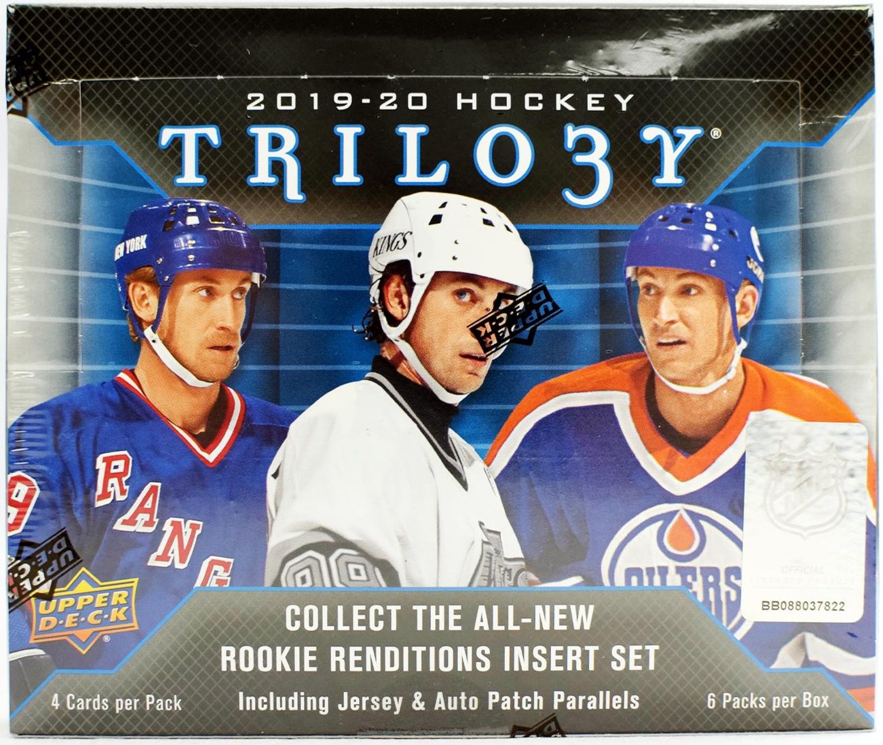 2019-20 Upper Deck Trilogy Hockey Hobby Box | Eastridge Sports Cards