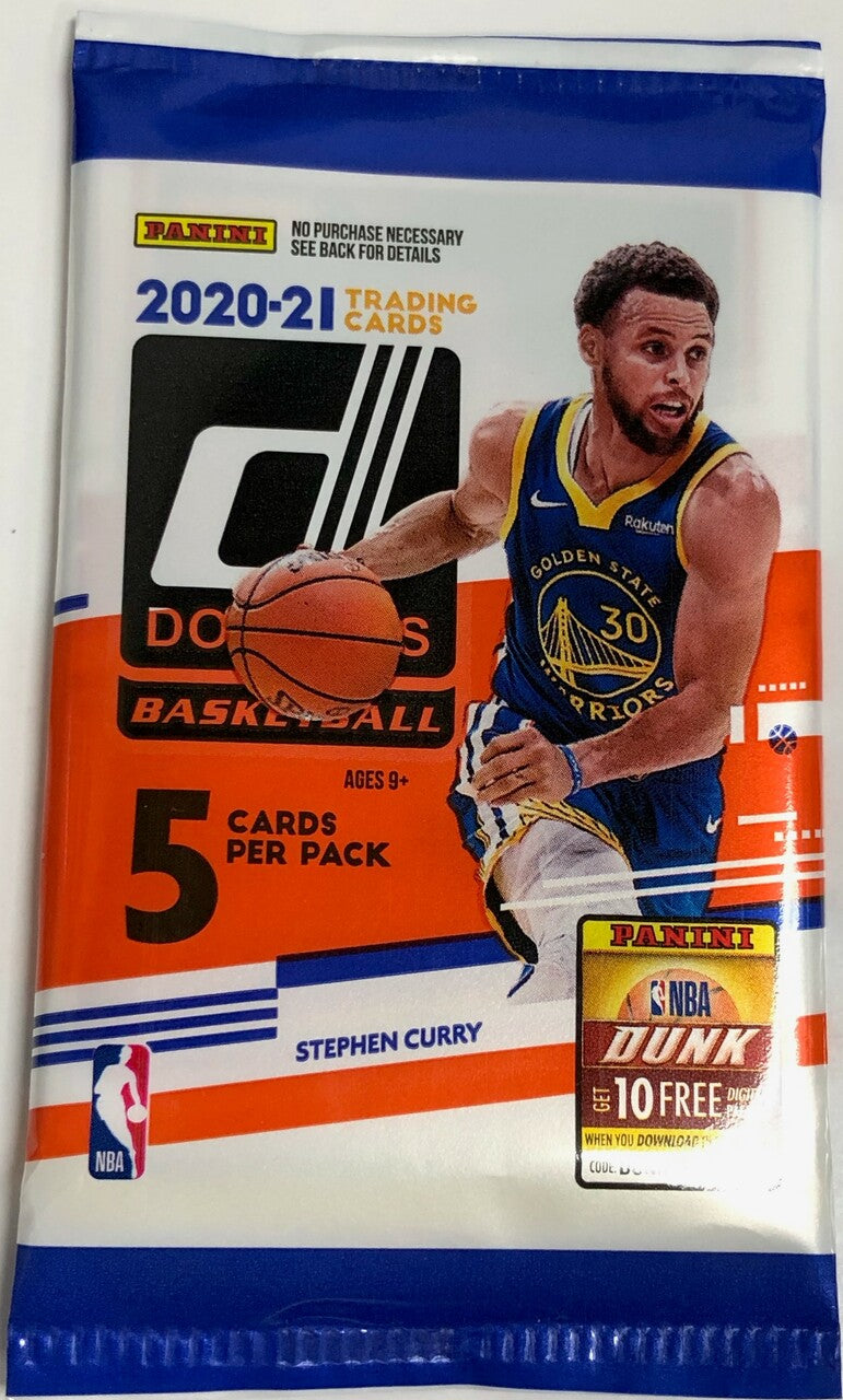 2020-21 Panini Donruss Basketball Retail Pack
