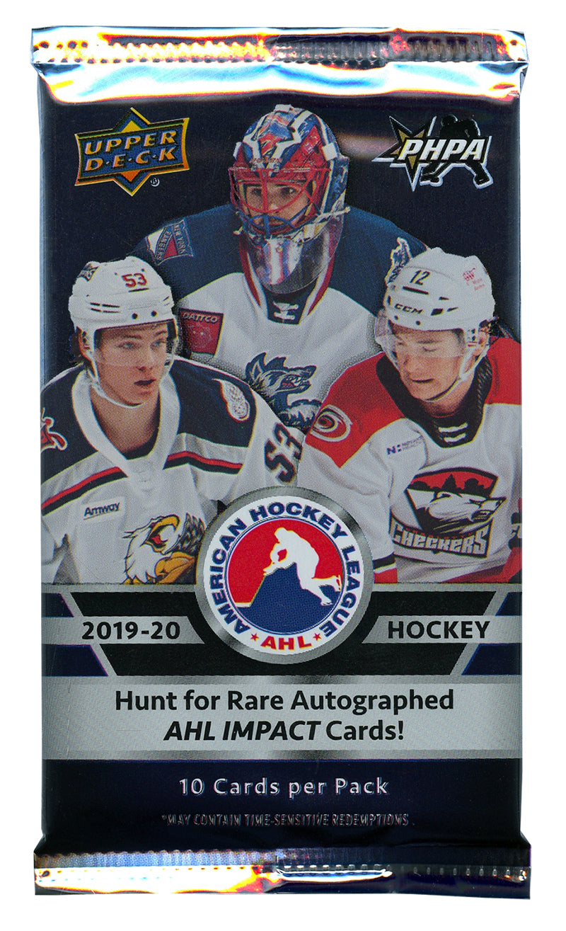 2019-20 Upper Deck AHL Hockey Hobby Pack