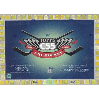 2003-04 Topps C55 Hockey Hobby Box | Eastridge Sports Cards