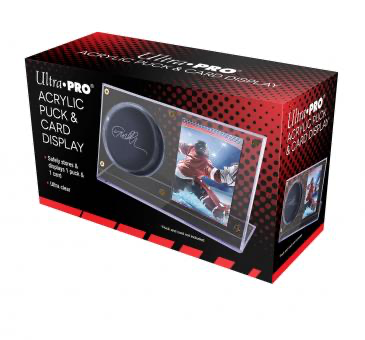 Ultra Pro Acrylic Puck & Card Holder