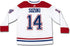 Nick Suzuki Autographed White Adidas Montreal Canadiens Jersey  (Upper Deck Authenticated)