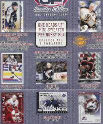 2003-04 Pacific Heads Up Sweater Edition Hobby Pack