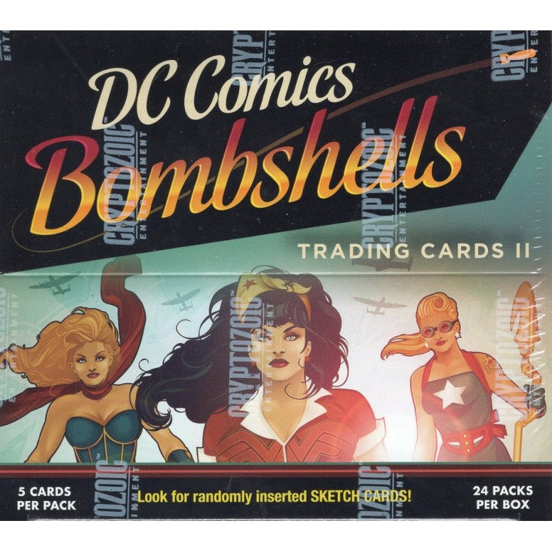 2019 Cryptozoic DC Comics Bombshells Hobby Box