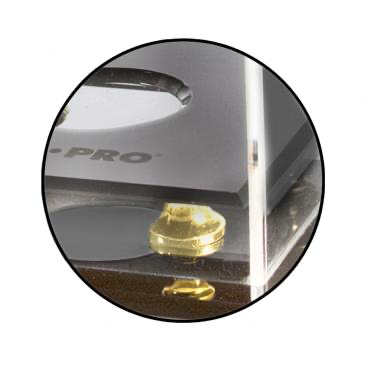 Ultra Pro Baseball & Puck Gold Riser Display