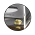 Ultra Pro Baseball & Puck Gold Riser Display