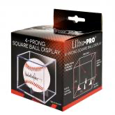 Ultra Pro Baseball Clear Square Holder (4-Prong)
