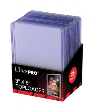 Ultra Pro 3" X 5"  Tallboy Toploaders 25ct | Eastridge Sports Cards