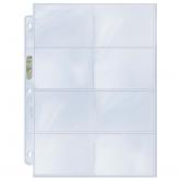Ultra Pro 8-Pocket Platinum Page with 3-1/2