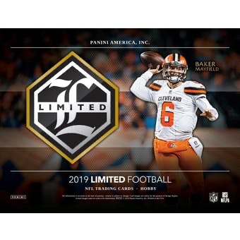 2019 Panini Limited Football Hobby Box