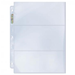 Ultra Pro 3-Pocket Platinum Page with 3-1/2" X 7-1/2" Pockets 100ct
