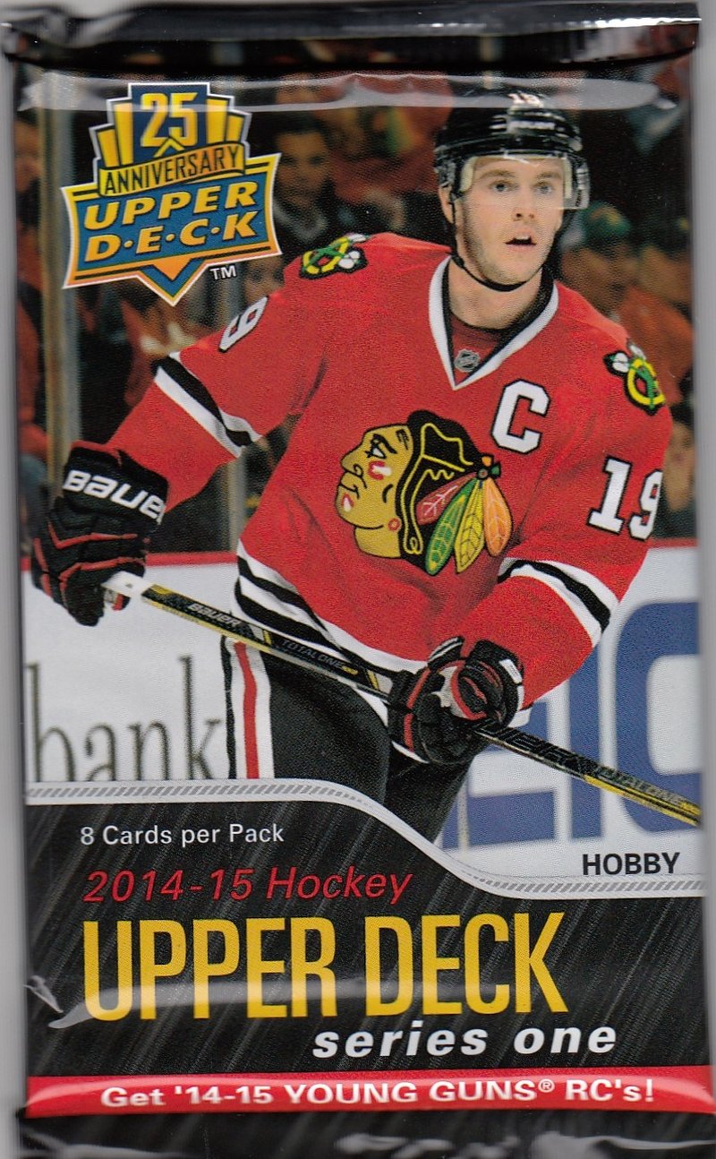 2014-15 Upper Deck Series 1 Hockey Hobby Pack